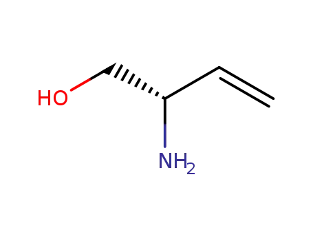 Molecular Structure of 117609-25-3 (3-Buten-1-ol, 2-amino-, (2S)-)