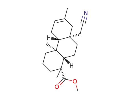 (1R,4aR,4bR,8aR,10aR)-methyl 8a-(cyanomethyl)-4a,7-dimethyl-1,2,3,4,4a,4b,5,8,8a,9,10,10a-dodecahydrophenanthrene-1-carboxylate