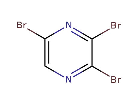 Molecular Structure of 32314-09-3 (2,3,5-Tribromo-pyrazine)