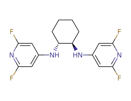 (R,R)-N,N’’-bis(2,6-difluoropyridin-4-yl)cyclohexane-1,2-diamine