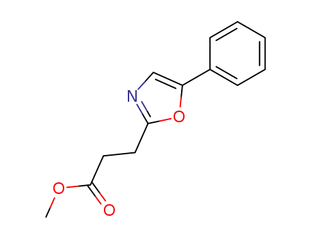 methyl 5-phenyloxazole-2-propionate