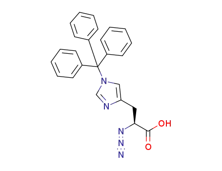 (S)-2-azido-3-(1-trityl-1H-imidazol-4-yl)propanoic acid