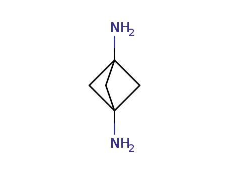 Molecular Structure of 148561-75-5 (Bicyclo[1.1.1]pentane-1,3-diamine)