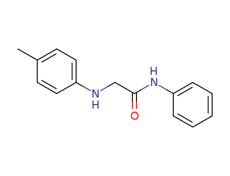 Molecular Structure of 2746-08-9 (2-[(4-methylphenyl)amino]-N-phenylacetamide)