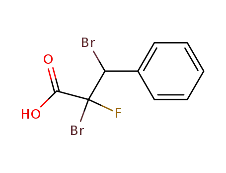 2,3-dibromo-2-fluoro-3-phenylpropanoic acid