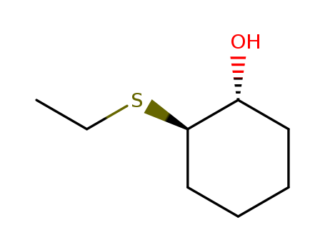 Cyclohexanol, 2-(ethylthio)-, trans-