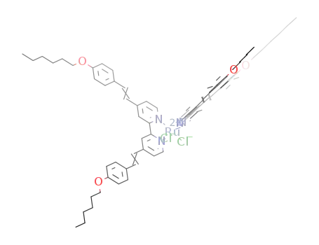 [Ru(4,4'-bis(4-(hexyloxy)styryl)-2,2'-bipyridine)<sub>2</sub>Cl<sub>2</sub>]
