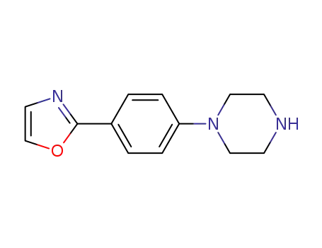2-(4-(piperazin-1-yl)phenyl)oxazole
