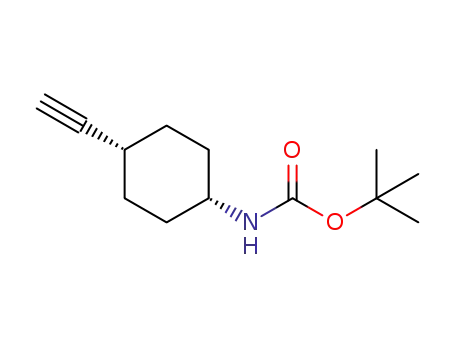 trans-1-(Boc-aMino)-4-ethynylcyclohexane, 97%