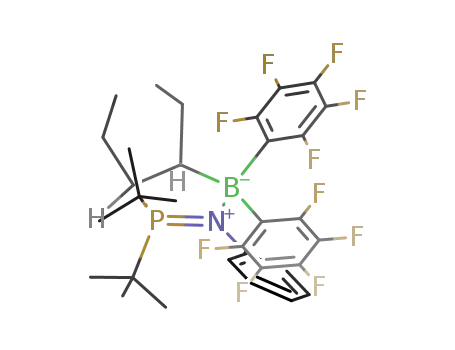 Ph(Et)2(tBu)2(C<sub>6</sub>F<sub>5</sub>)2(C<sub>2</sub>PNBH<sub>3</sub>)