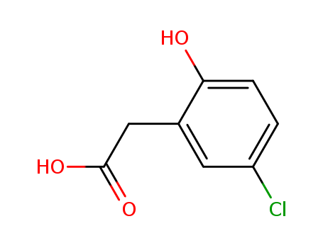 5-chloro-2-hydroxyBenzeneacetic acid