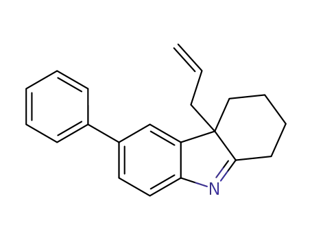 4a-allyl-6-phenyl-2,3,4,4a-tetrahydro-1H-carbazole