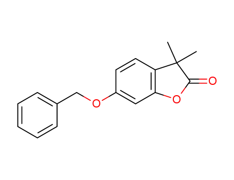 6-(benzyloxy)-3,3-dimethylbenzofuran-2(3H)-one