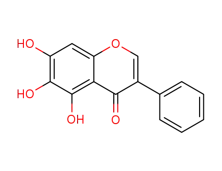 4H-1-Benzopyran-4-one, 5,6,7-trihydroxy-3-phenyl-