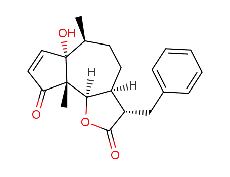 Molecular Structure of 1426162-48-2 (13α-phenyl-11,13-dihydroparthenin)