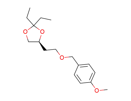 (S)-2,2-diethyl-4-(2-(4-methoxybenzyloxy)ethyl)-1,3-dioxolane