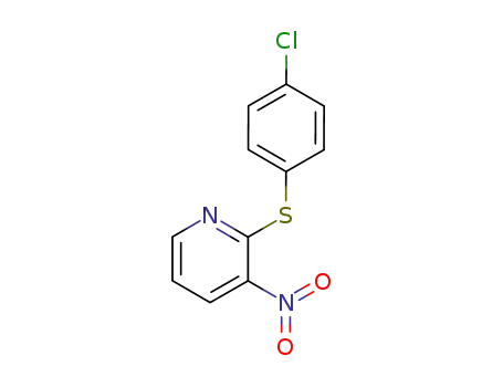 2-[(4-클로로페닐)티오]-3-니트로피리딘