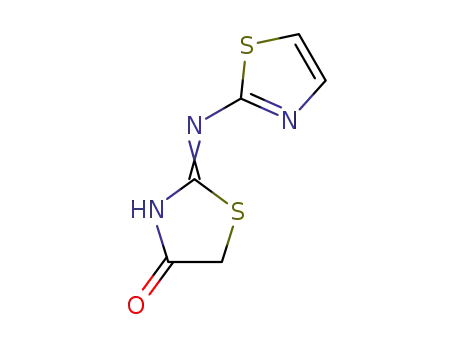 4(5H)-Thiazolone, 2-(2-thiazolylamino)-