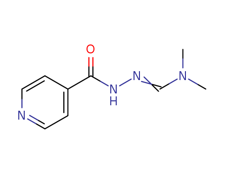 4-Pyridinecarboxylicacid, 2-[(dimethylamino)methylene]hydrazide