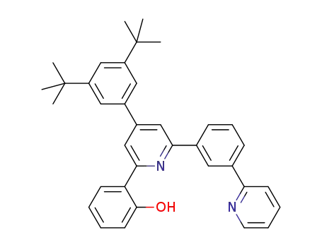 2-(4-(3,5-di-tert-butylphenyl)-6-(3-(pyridin-2-yl)phenyl)pyridin-2-yl)phenol
