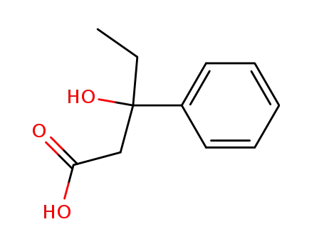 3-Hydroxy-3-phenylpentanoic acid