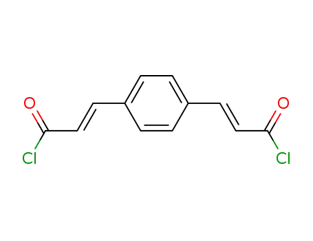 2-Propenoyl chloride, 3,3'-(1,4-phenylene)bis-, (E,E)-
