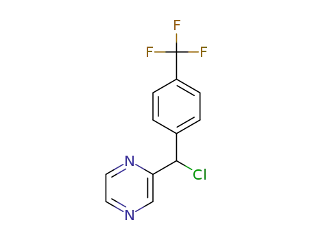2-(chloro[4-(trifluoromethyl)phenyl]methyl)pyrazine