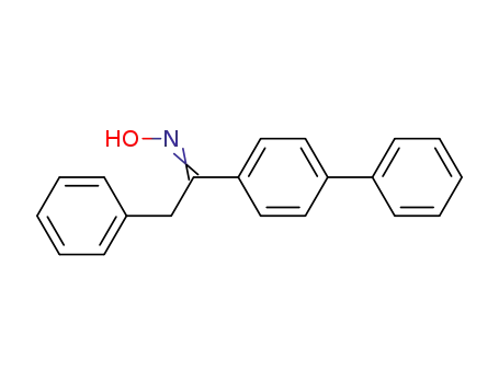 1-(biphenyl-4-yl)-2-phenylethanone oxime