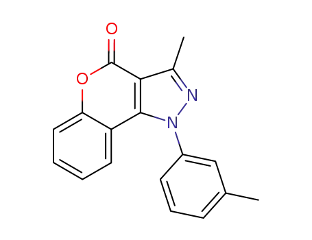 3-methyl-1-(m-tolyl)chromeno[4,3-c]pyrazol-4(1H)-one