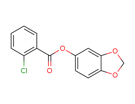 1,3-benzodioxol-5-yl 2-chlorobenzoate