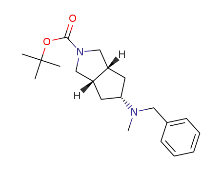 rac-cis-dihydrogen-2-boc-octahydro-cyclopcnta[c]pyrroic-5-ylamine