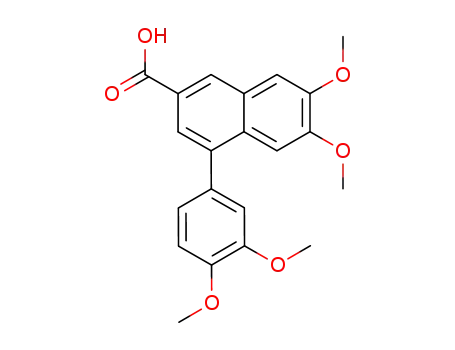 6,7-dimethoxy-4-(3,4-dimethoxyphenyl)naphthalene-2-carboxylic acid