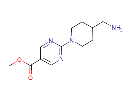 Methyl 2-(4-(aminomethyl)piperidin-1-yl)pyrimidine-5-carboxylate