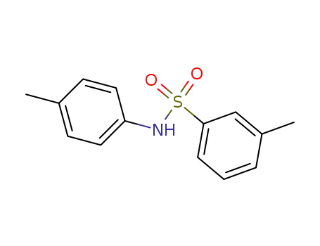 Molecular Structure of 670271-60-0 (toluene-3-sulfonic acid <i>p</i>-toluidide)