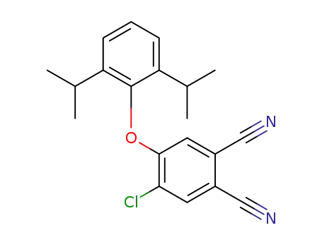 4-chloro-5-(2,6-di-iso-propylphenoxy)phthalonitrile