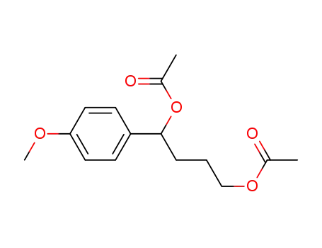 1-(4-methoxyphenyl)butane-1,4-diyl diacetate