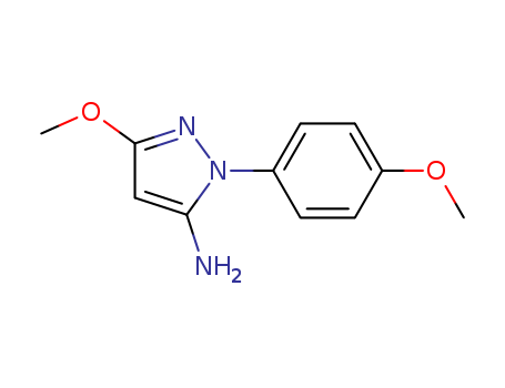 5-methoxy-2-(4-methoxyphenyl)-2H-pyrazol-3-ylamine