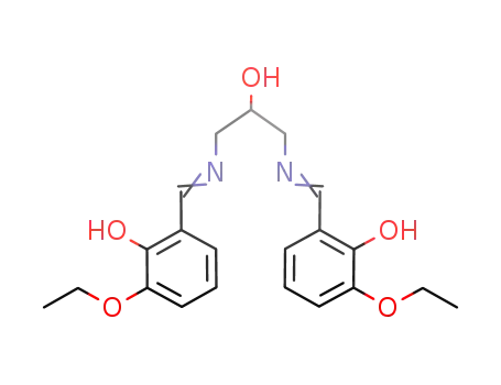 Molecular Structure of 807345-85-3 (Phenol,
2,2'-[(2-hydroxy-1,3-propanediyl)bis(nitrilomethylidyne)]bis[6-ethoxy-)