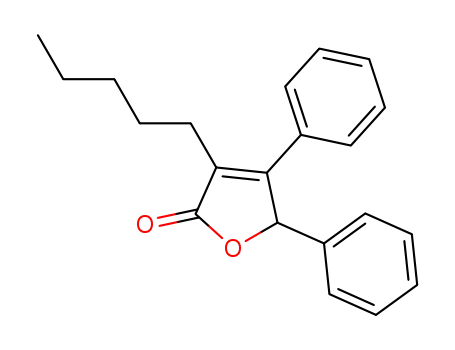 3-pentyl-4,5-diphenyl-2(5H)-furanone