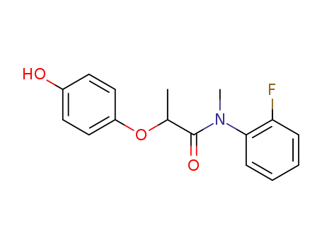 N-(2-Fluorophenyl)-2-(4-hydroxyphenoxy)-N-methylpropanamide
