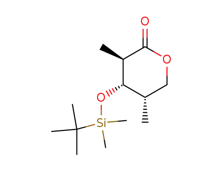 (3R,4S,5S)-4-[(tert-butyldimethylsilanyl)oxy]-3,5-dimethyltetrahydropyran-2-one