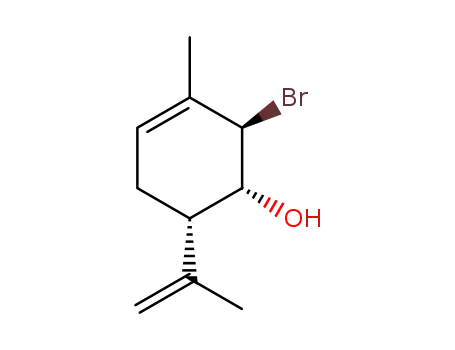 (1R,2R,6S)-2-bromo-3-methyl-6-(prop-1-en-2-yl)cyclohex-3-enol
