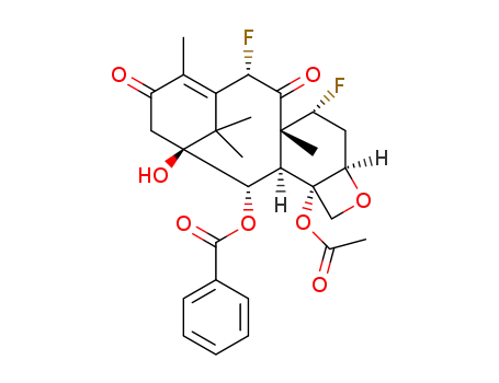 (2aR,4R,4aR,6S,11S,12S,12aR,12bS)-12b-acetoxy-4,6-difluoro-11-hydroxy-4a,8,13,13-tetramethyl-5,9-dioxo-2a,3,4,4a,5,6,9,10,11,12,12a,12b-dodecahydro-1H-7,11-methanocyclodeca[3,4]benzo[1,2-b]oxet-12-yl benzoate