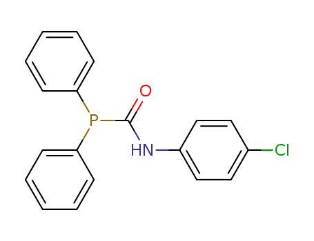 Molecular Structure of 1410203-07-4 (N-(4-chlorophenyl)-1,1-diphenylphosphanecarboxamide)