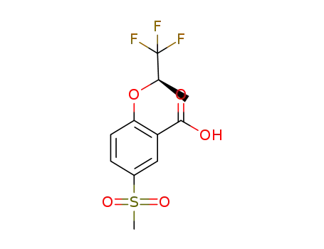 5-메틸술포닐-2-[((R)-2,2,2-트리플루오로-1-메틸에틸)옥시]벤조산