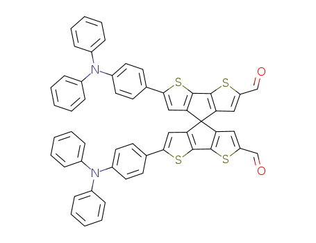 2,2’-bis[4-(diphenylamino)phenyl]-6,6’-diformyl-4,4’-spirobi[cyclopenta[2,1-b;3,4-b’]dithiophene]