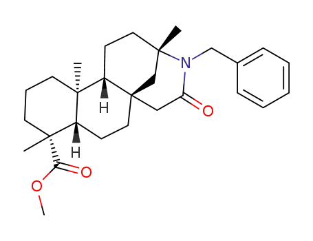 (3S,6aR,8aS,9R,12aS,12bR)-methyl 4-benzyl-3,9,12a-trimethyl-5-oxotetradecahydro-1H-3,6a-methanonaphtho[2,1-d]azocine-9-carboxylate