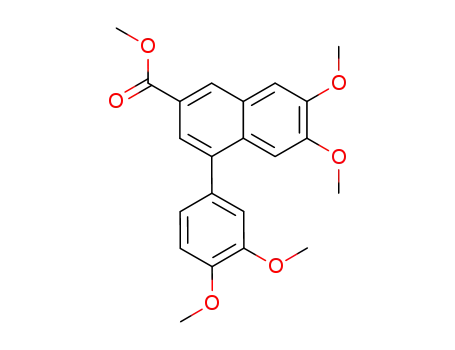 methyl-6,7-dimethoxy-4-(3,4-dimethoxyphenyl)naphthalene-2-carboxylate