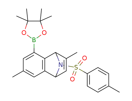 2,6-dimethyl-8-(4,4,5,5-tetramethyl-1,3,2-dioxaborolan-2-yl)-9-tosyl-1,4-dihydro-1,4-epiminonaphthalene