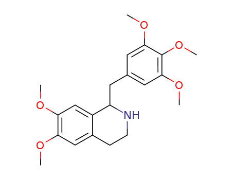 6,7-dimethoxy-1-(3',4',5'-trimethoxybenzyl)-1,2,3,4-tetrahydroisoquinoline
